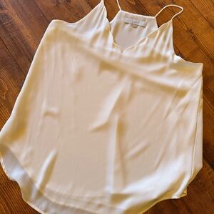 LOFT Women's Cream Camisole Top